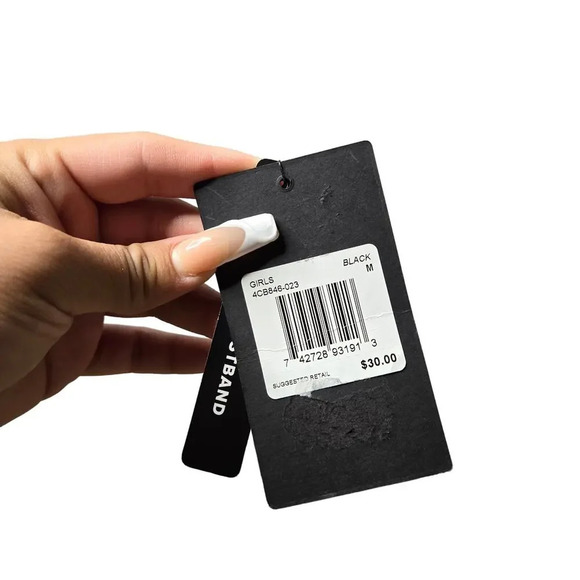 Converse Girl's Checkered Gray Leggings - Picture 5 of 5